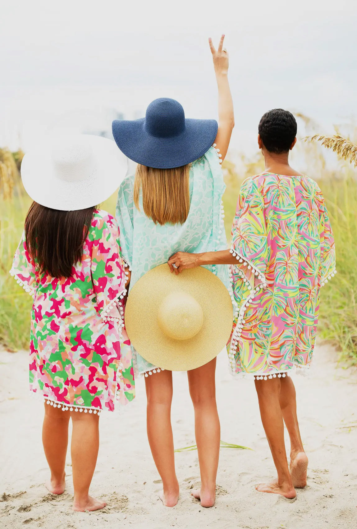 TOOTIE FRUITY "ONESIZE" POM POM COVER UP VIV & LOU - SALE - 1 LEFT