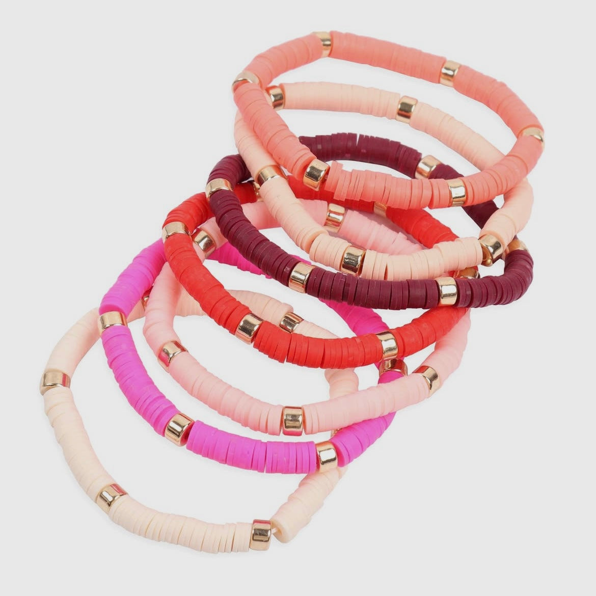 Heishi Beaded Stretch Bracelet