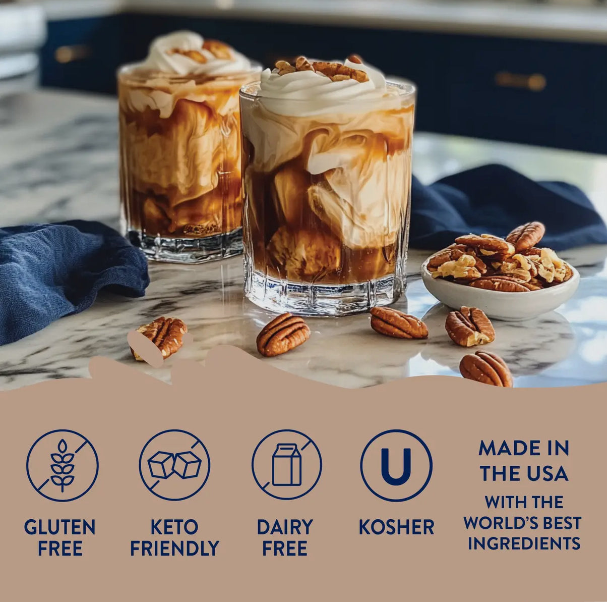 JORDAN'S SKINNY SYRUPS MAPLE BOURBON PECAN FLAVOR- 1 LEFT