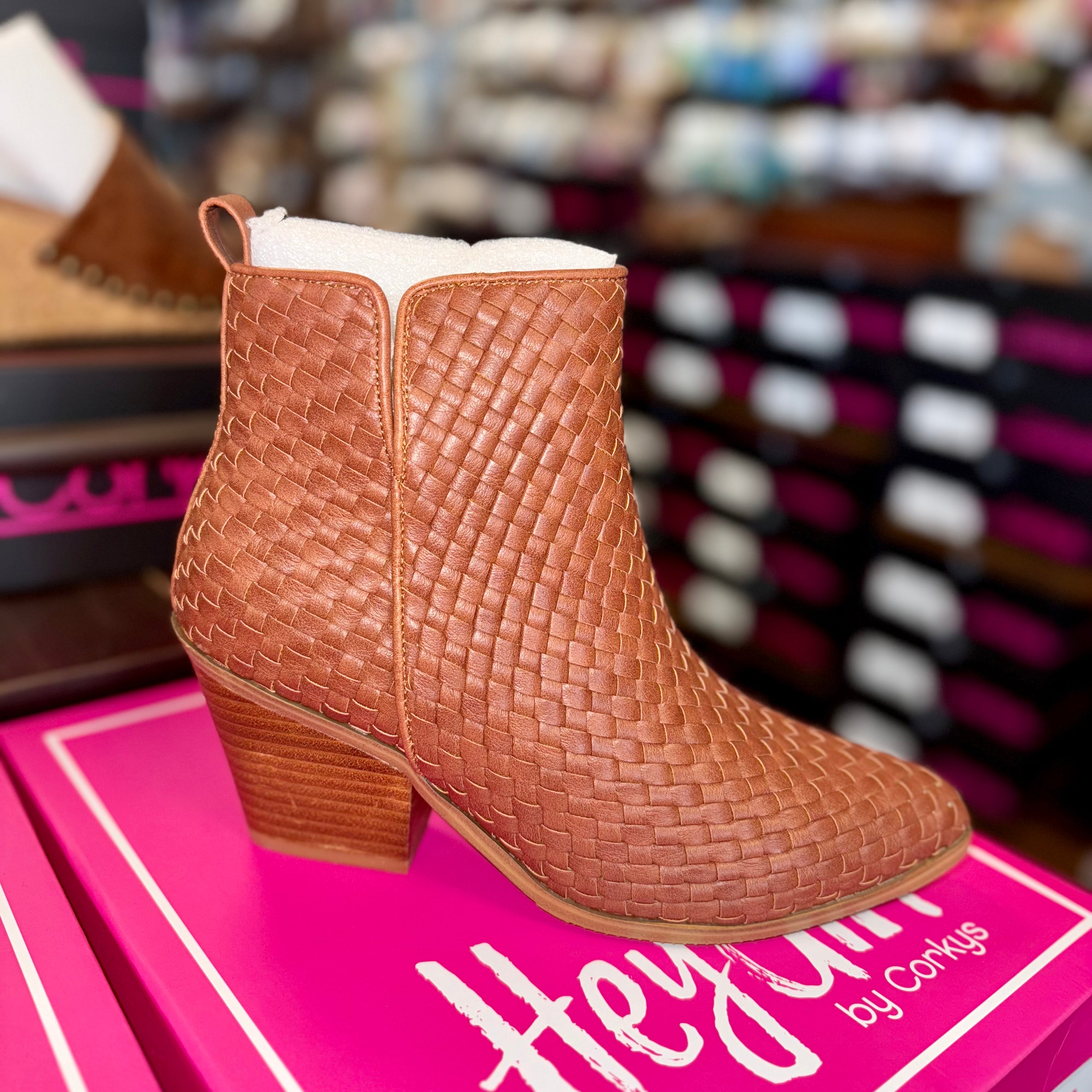 COME & GET IT BOURBON CORKYS BOOTIES BOOTS