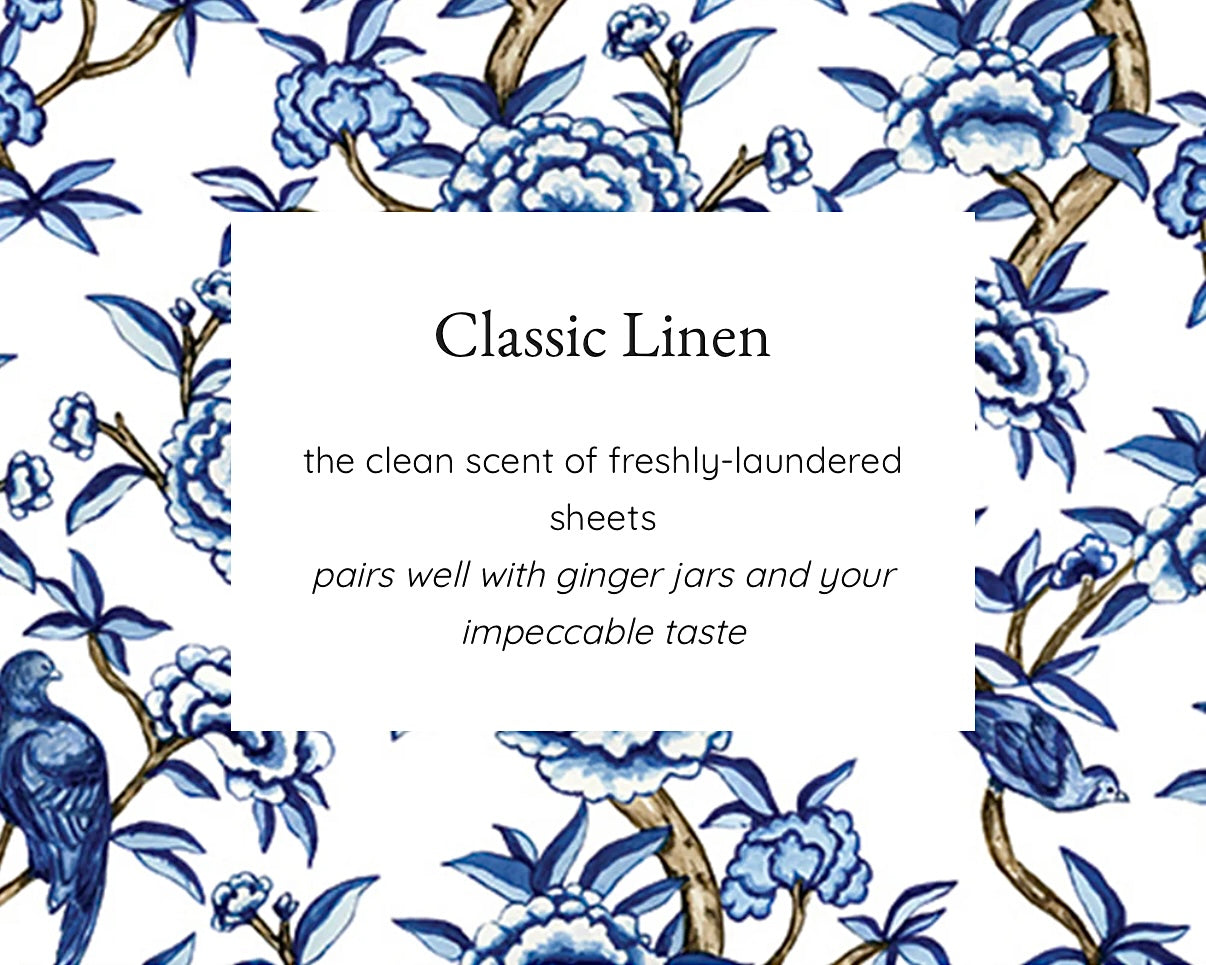 CLASSIC LINEN SCENTED LARGE SACHETS BY GREENLEAF
