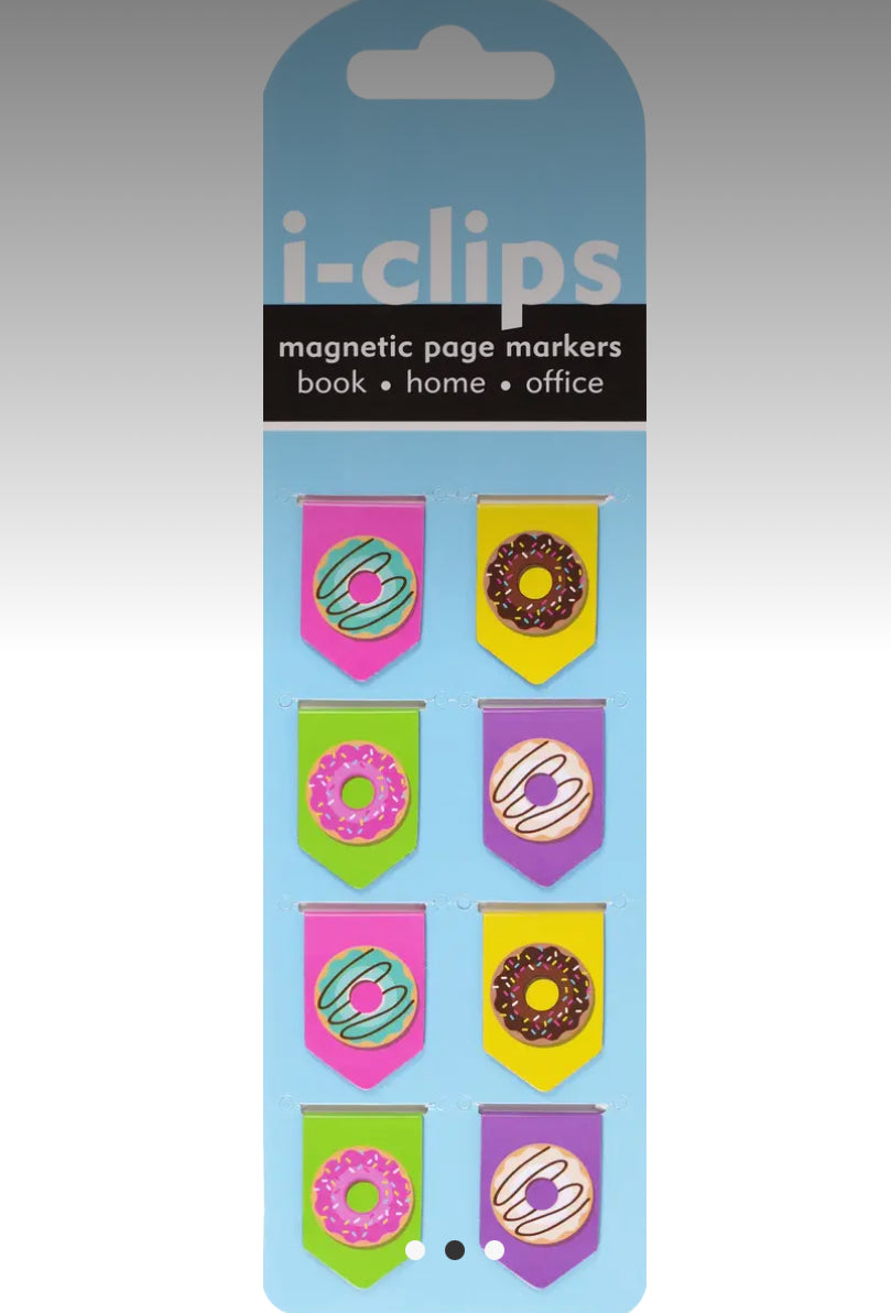 Donuts i-Clip Magnetic Page Markers PPP