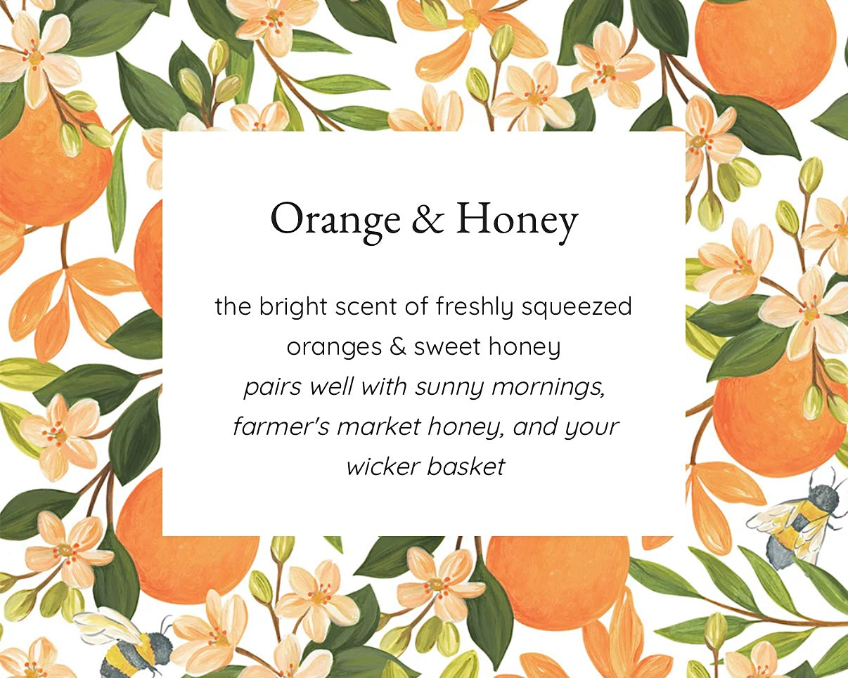 ORANGE & HONEY SCENTED SLIM SACHETS BY GREENLEAF
