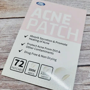 72 PER PACK ACNE PATCHES