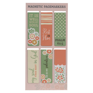 Tall Magnetic Bookmark Page Marker Set