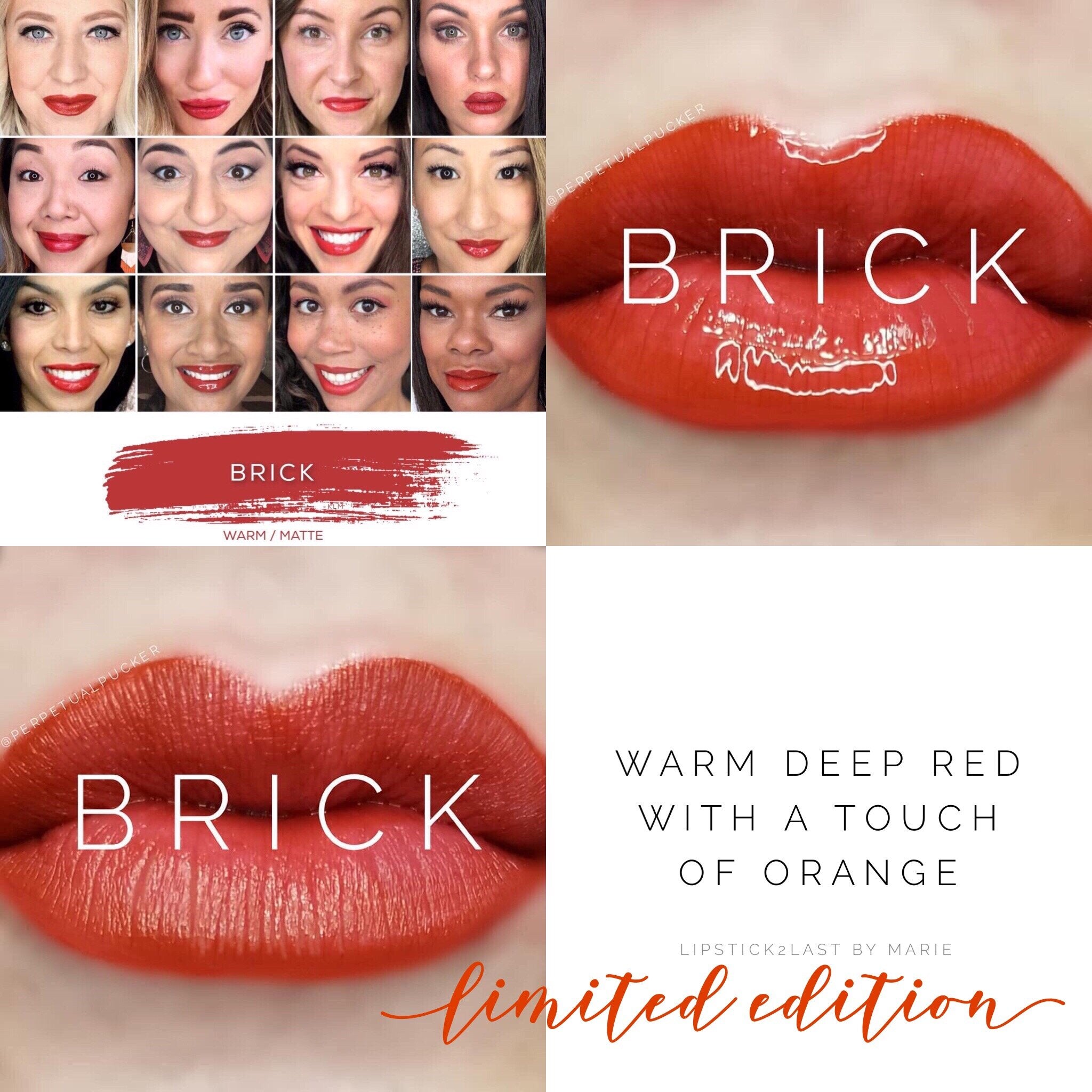 BRICK LONG LASTING LIPSENSE LIPSTICK