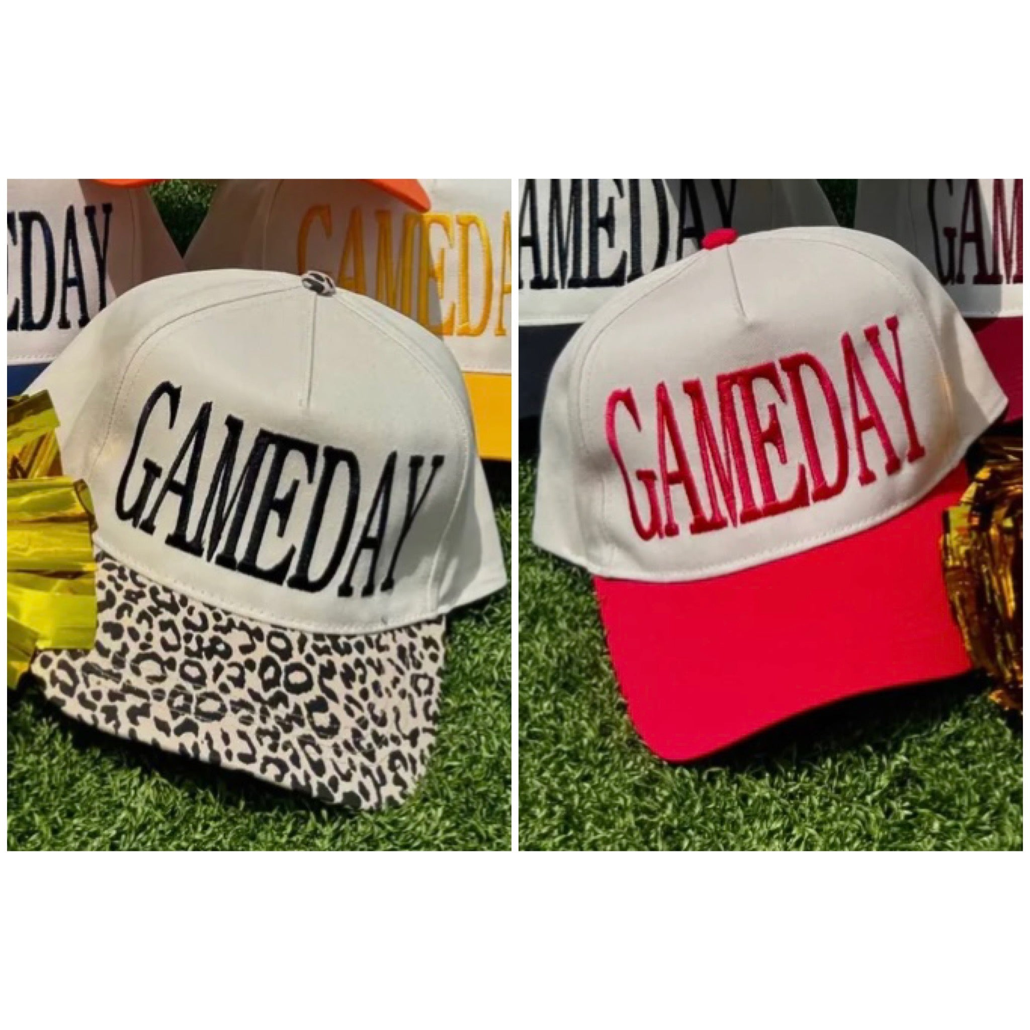 GAMEDAY TWO-TONE EMBROIDERED TRUCKER HAT