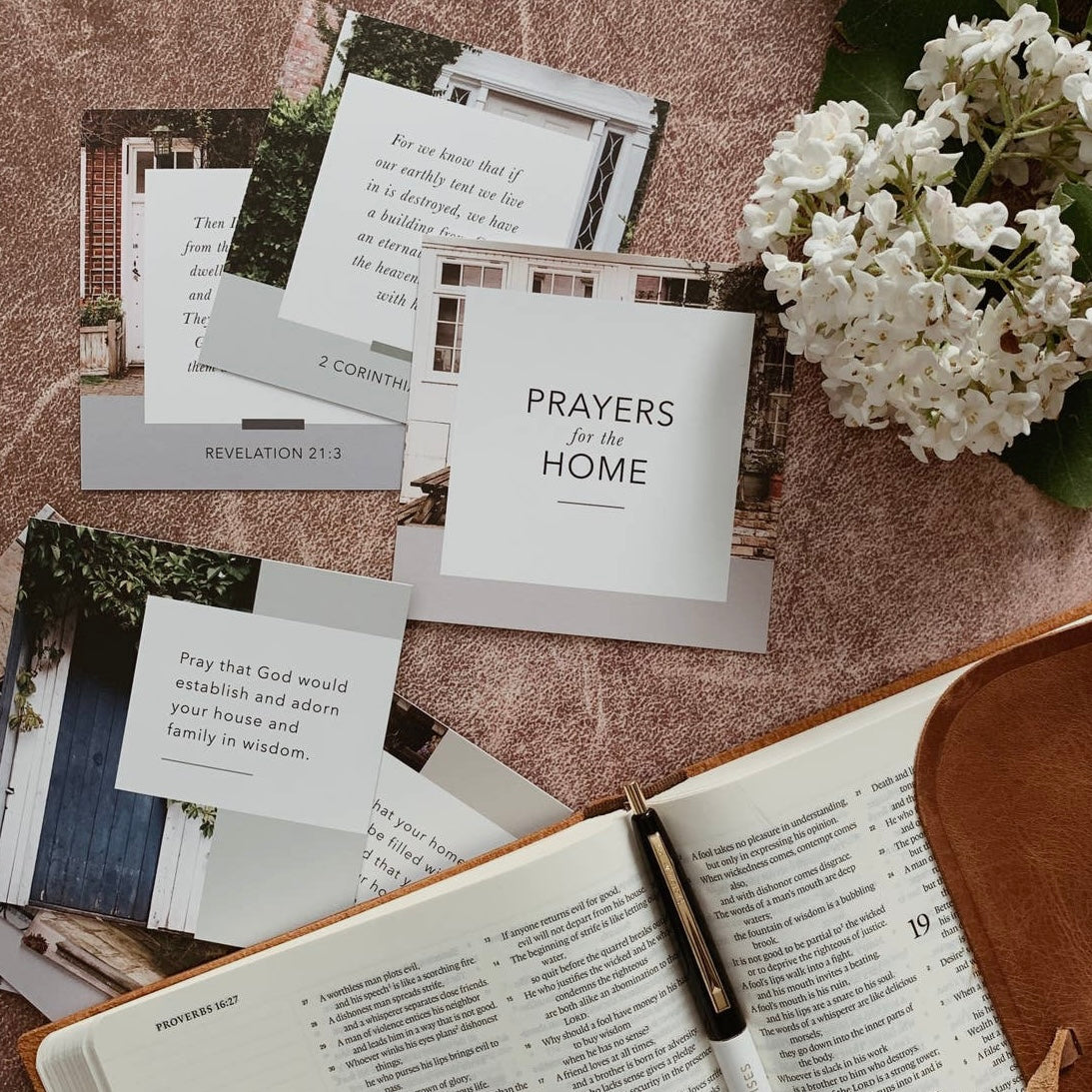 Prayers For The Home Verse Prayer Card Set TDG