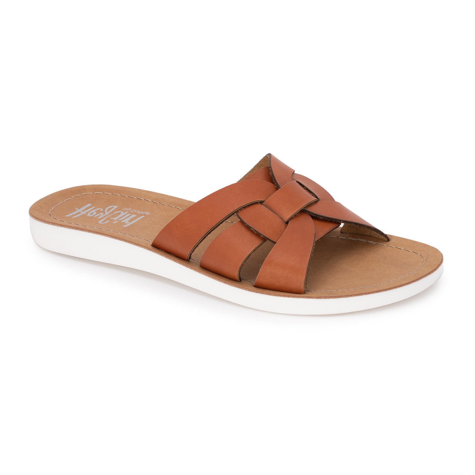 Rogue Cognac Corkys Sandals- SIZES 7 & 10 left.