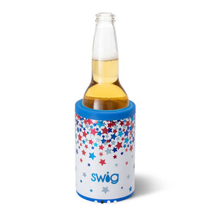 Star Spangled Can & Bottle Cooler 12oz SWIG