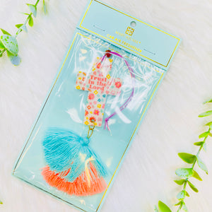 Tassel Air Freshener Charm Mary Square