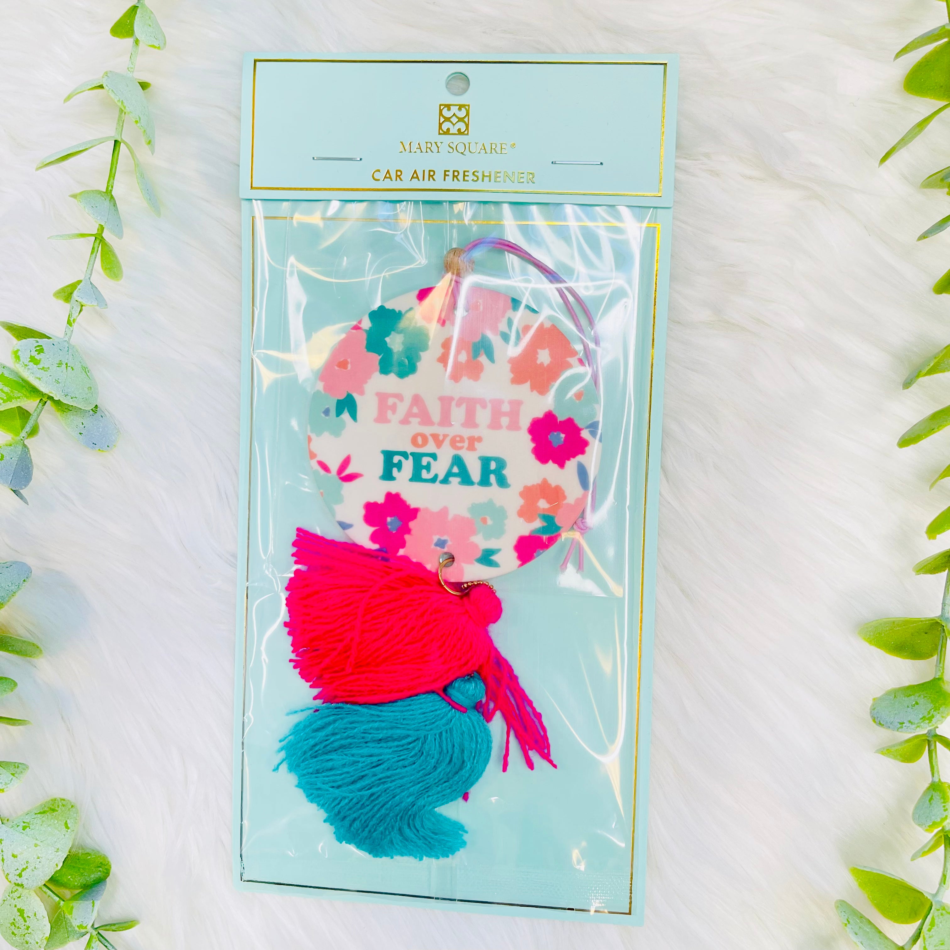 Tassel Air Freshener Charm Mary Square