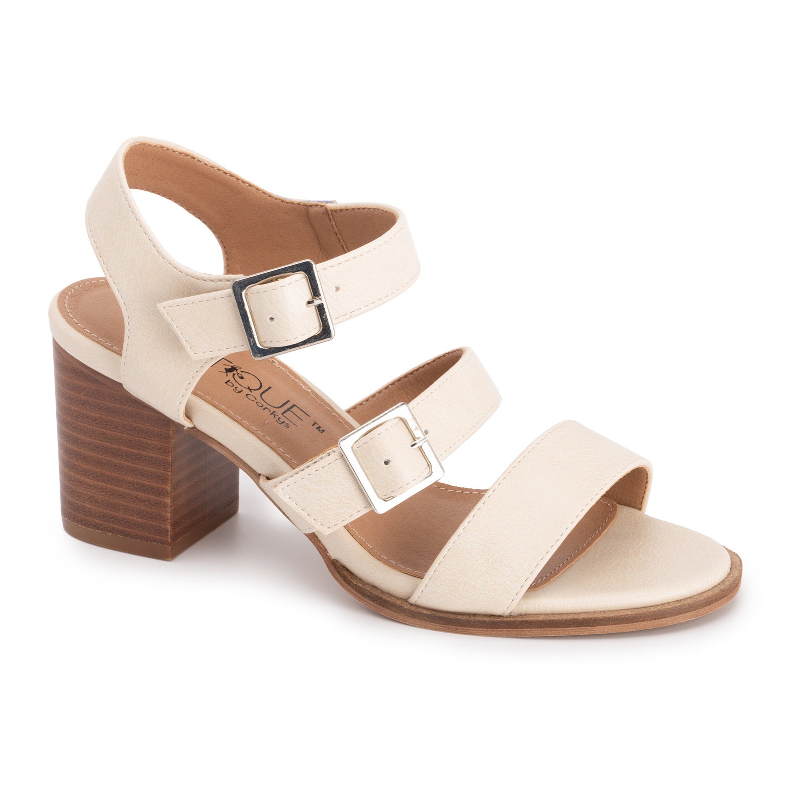 Banter Cream Corkys Sandal Heels- SIZES 8 & 9 left.