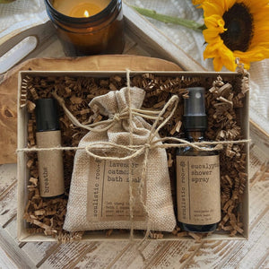 Rejuvenante Gift Set Aromatherapy(Shower Spray, Breathe, Oatmeal Soak)