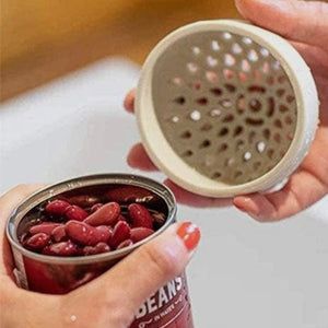 White Can Strainer