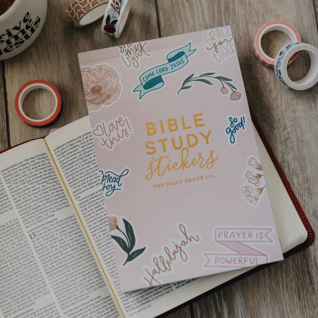 Bible Study Stickers TDG