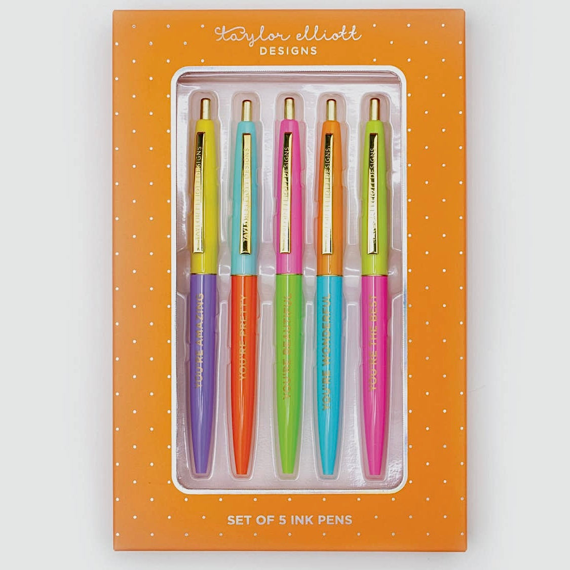Complimets Pen Set of 5 TED