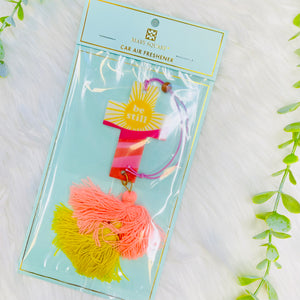 Tassel Air Freshener Charm Mary Square