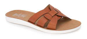 Rogue Cognac Corkys Sandals- SIZES 7 & 10 left.