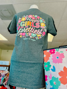 Happy Girls Are The Prettiest KC Tee