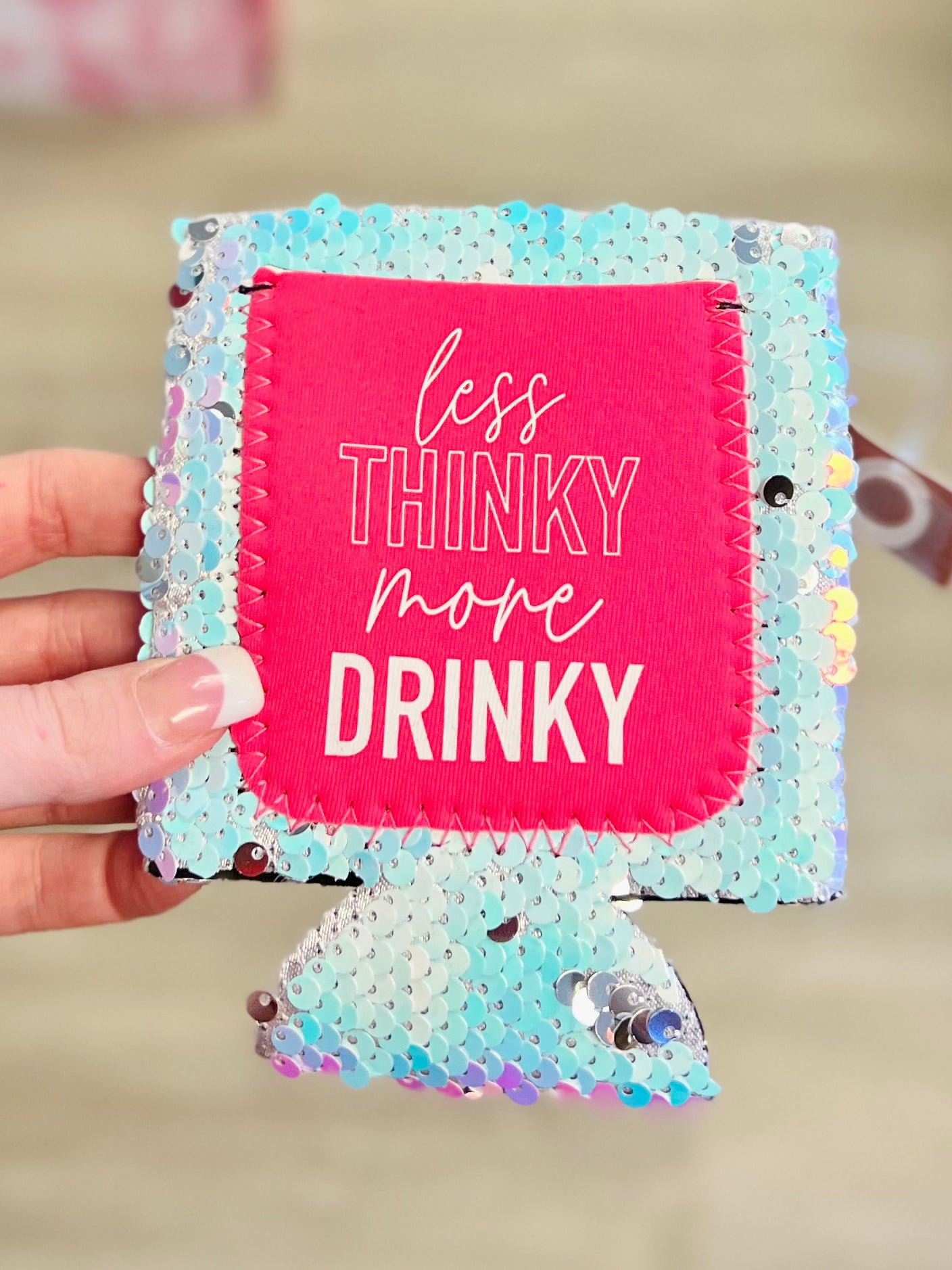 Sequin Pocket Can Coolers/KOOZIES