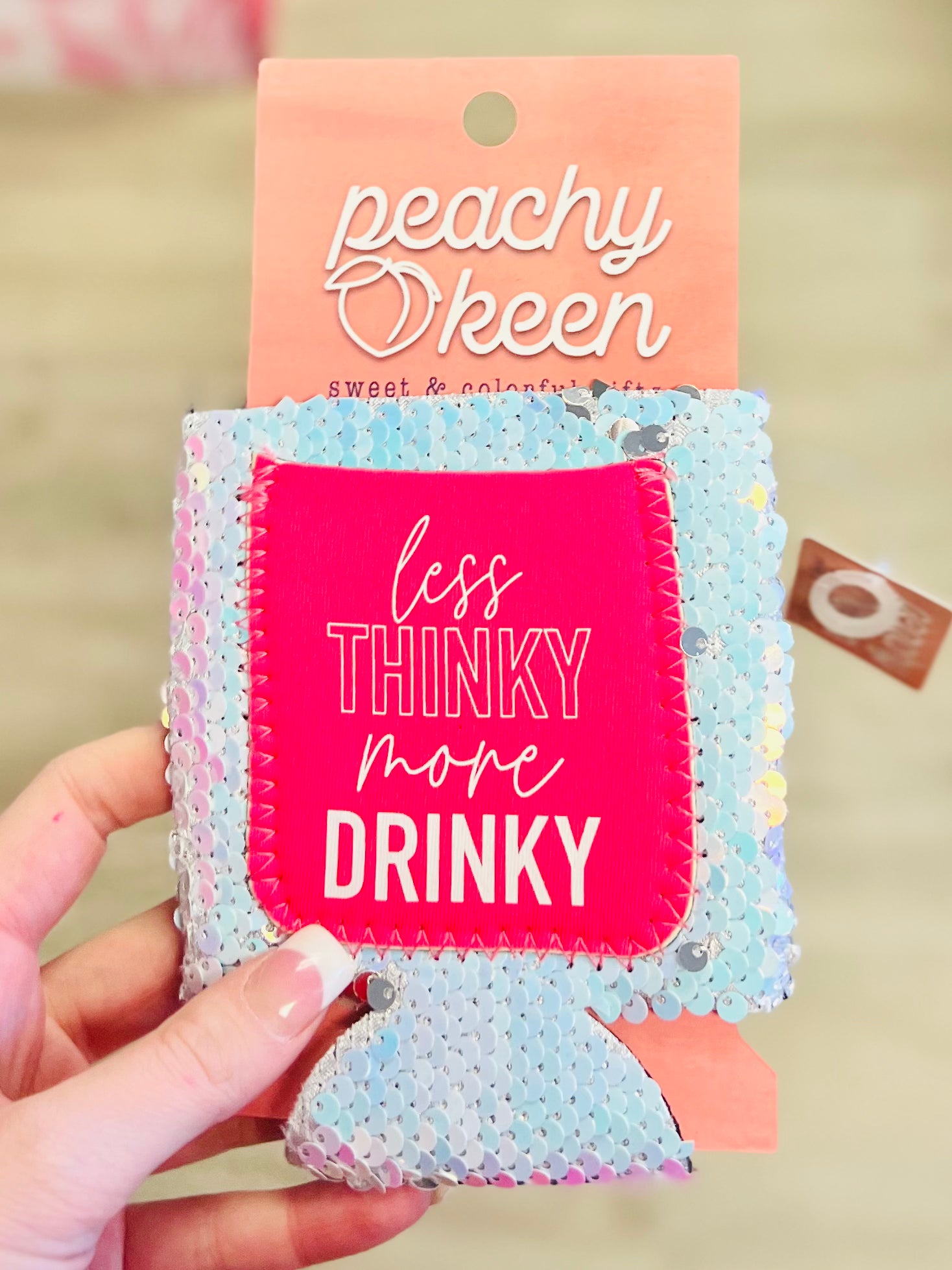 Sequin Pocket Can Coolers/KOOZIES