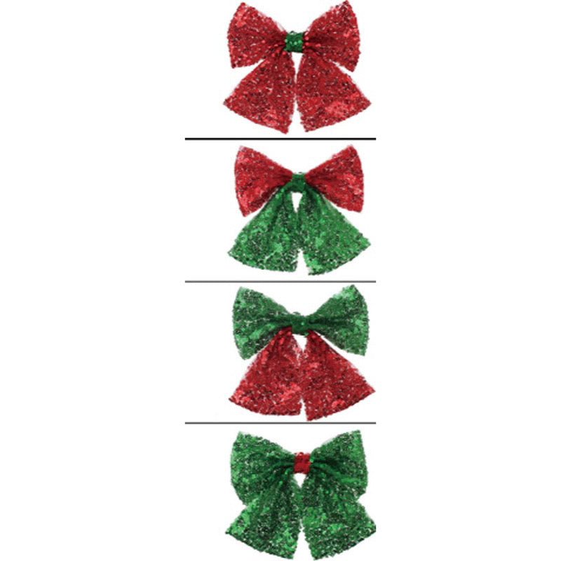 Sequin Christmas Bows