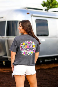 Happy Girls Are The Prettiest KC Tee