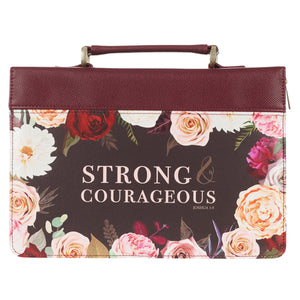 Strong & Courageous Bible Case