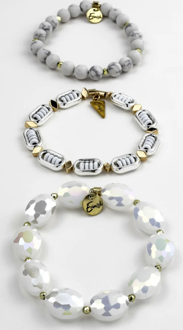 EXTENDED STACKS ERIMISH SET OF BRACELETS