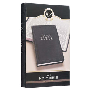 Black Faux Leather KJV Gift Edition Bible