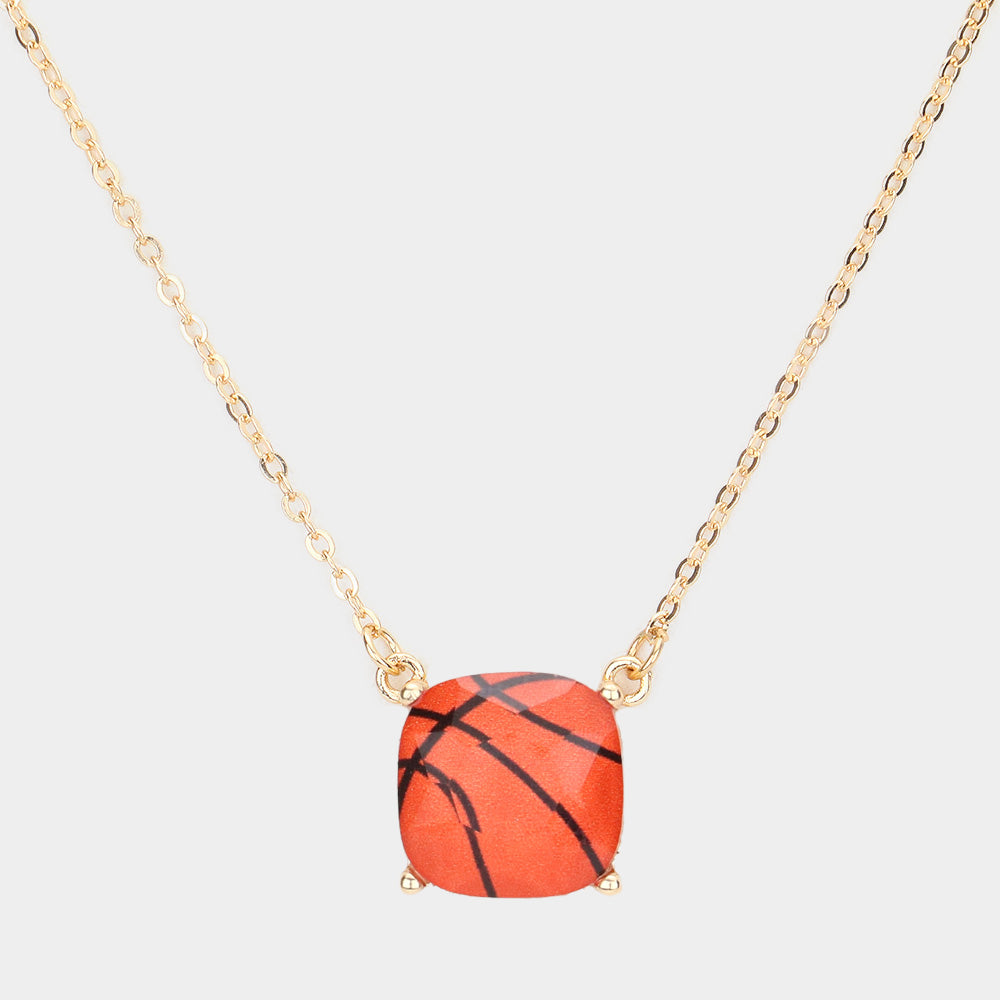 Acrylic Sports Necklace