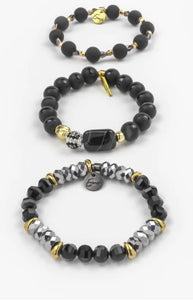 EXTENDED STACKS ERIMISH SET OF BRACELETS