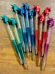 Unicorn Bedazzled Pens