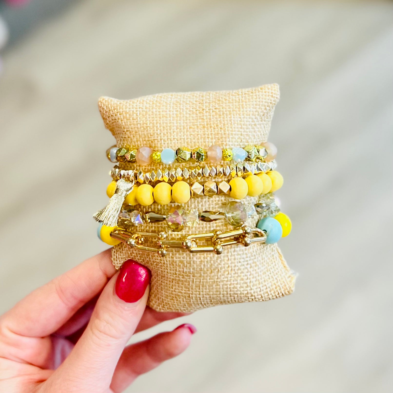 You Are My Sunshine Erimish Bracelet Set of 5