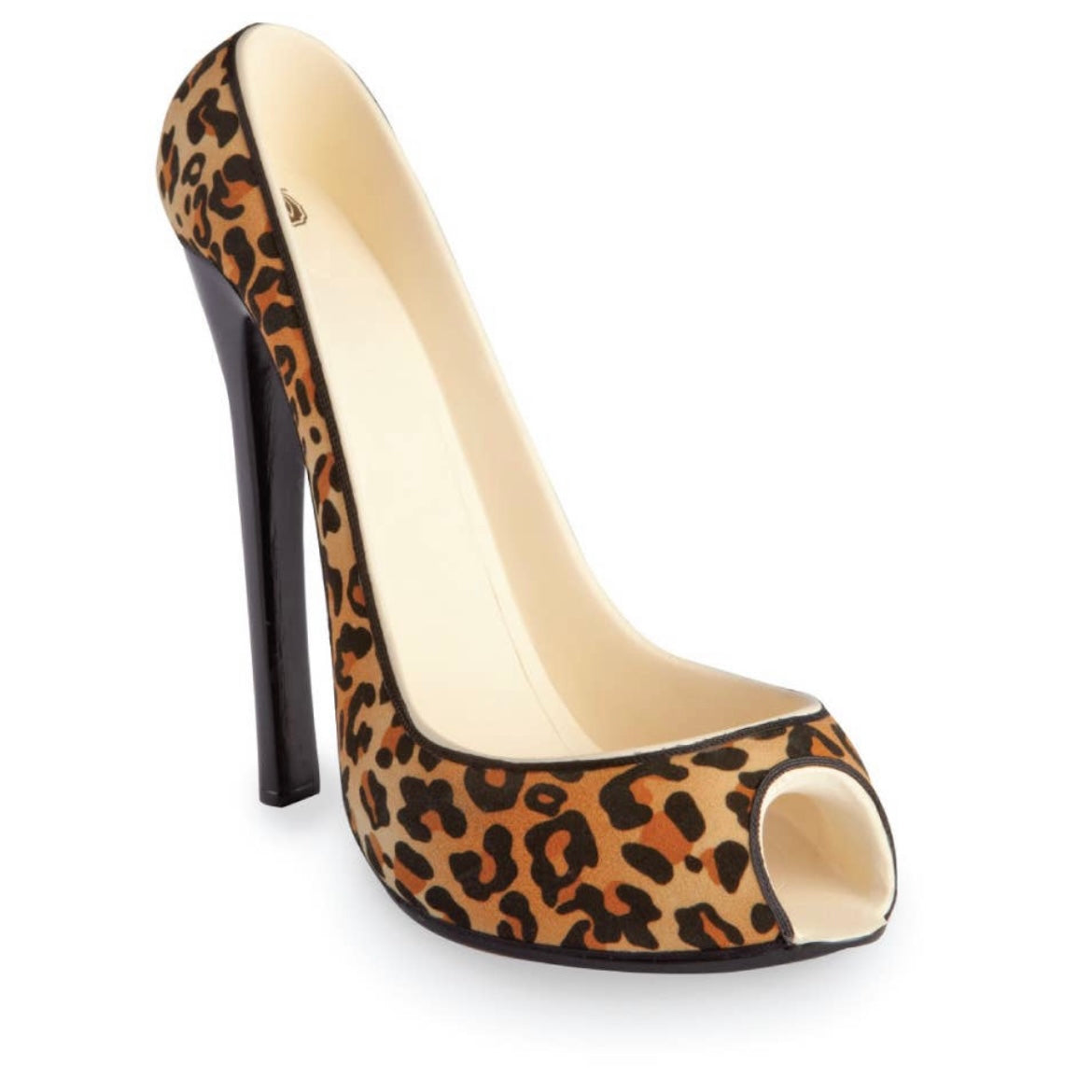 Leopard High Heel Wine Bottle Holder