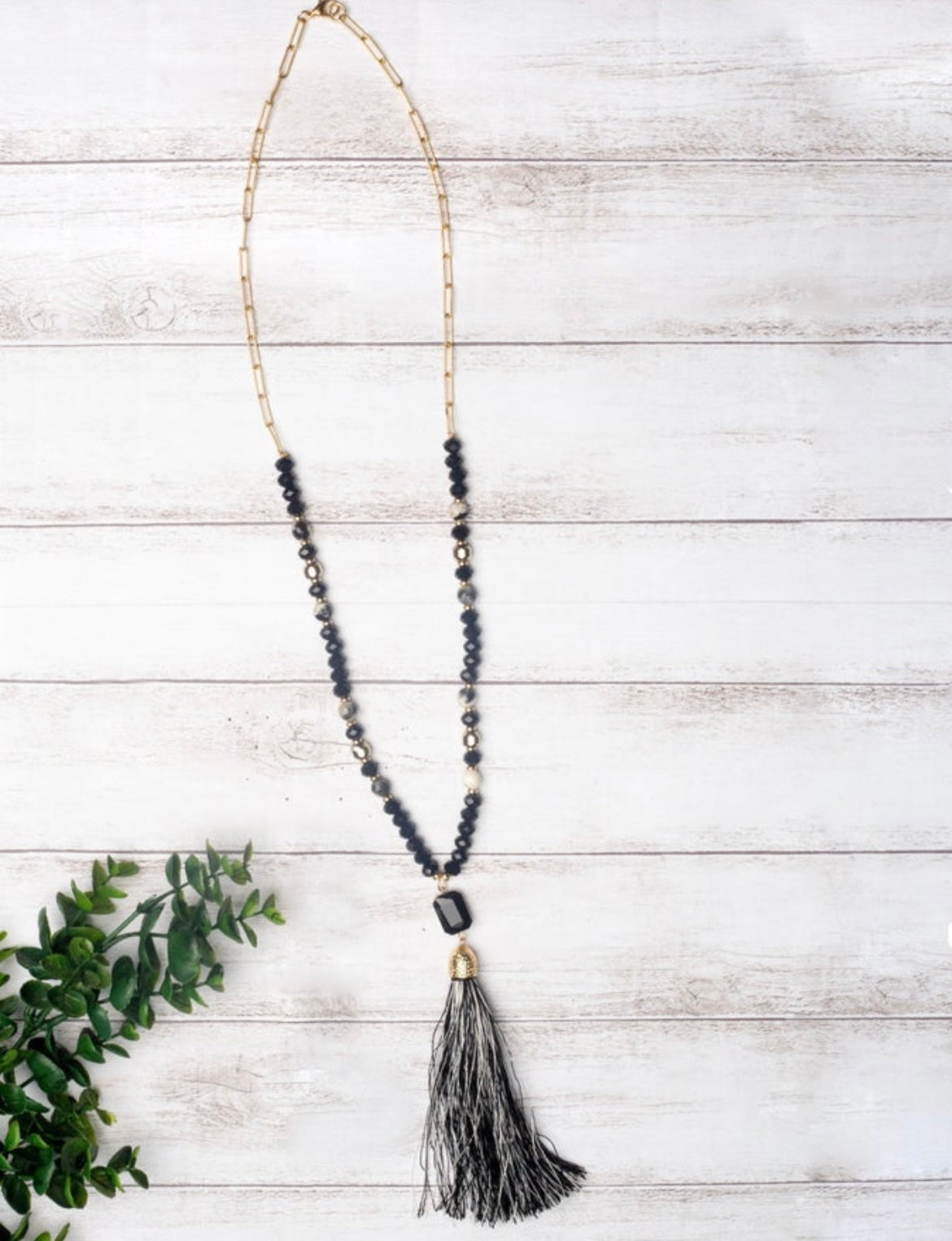 Lady Like Tassel Necklace