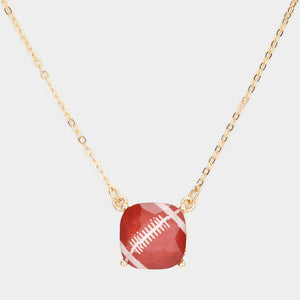 Acrylic Sports Necklace