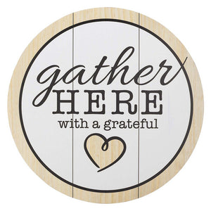 Gather Here Wall Decor