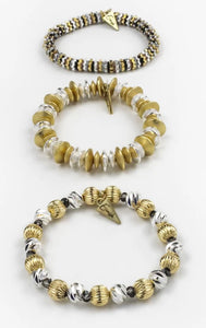 EXTENDED STACKS ERIMISH SET OF BRACELETS