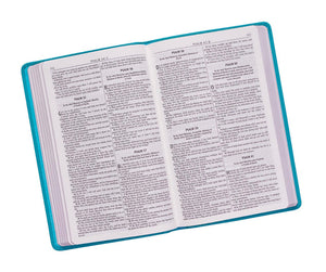 Teal Bible KJV Gift & Award Faux Leather