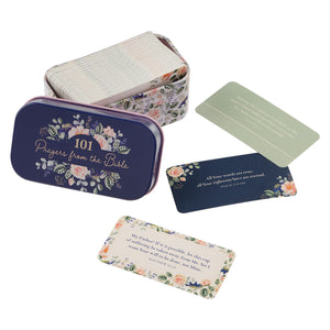 Promise/Prayer Cards In A Tin Box
