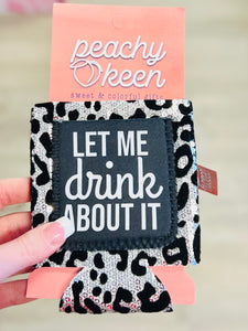 Sequin Pocket Can Coolers/KOOZIES