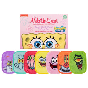 Spongebob 7 Day Set Makeup Eraser