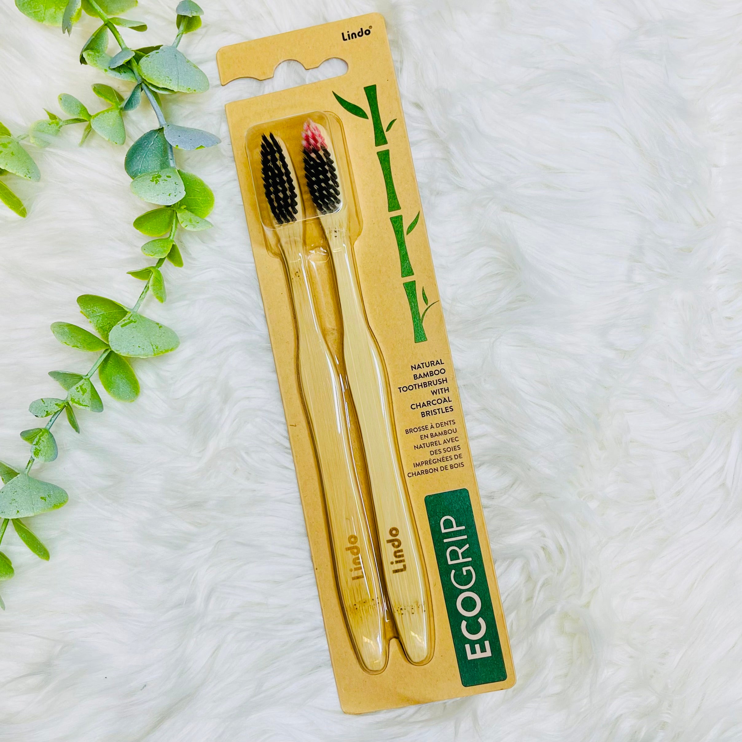 Natural Bamboo Charcoal Toothbrush