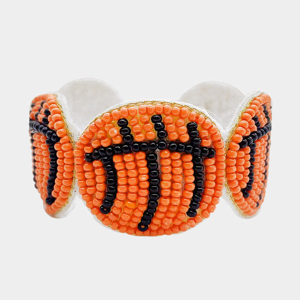 Seedbead Adjustable Bracelet SPORTS