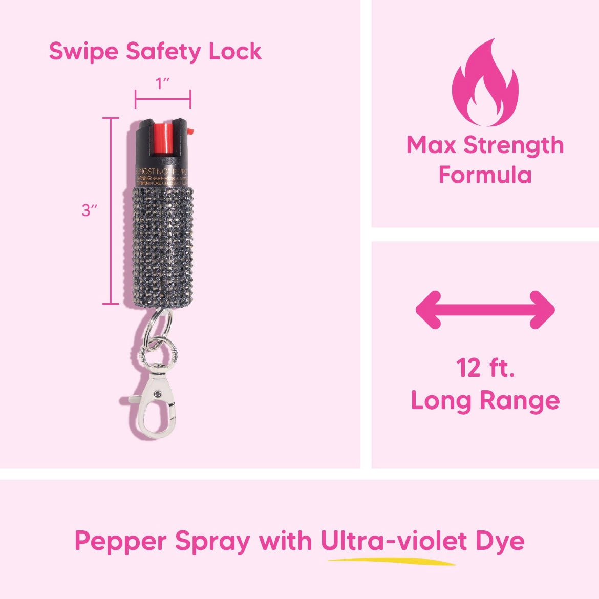 Bling Pepper Sprays - SAFETY STUFF