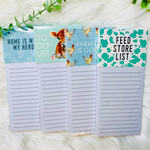 Blake & Belle Magnetic Notepads