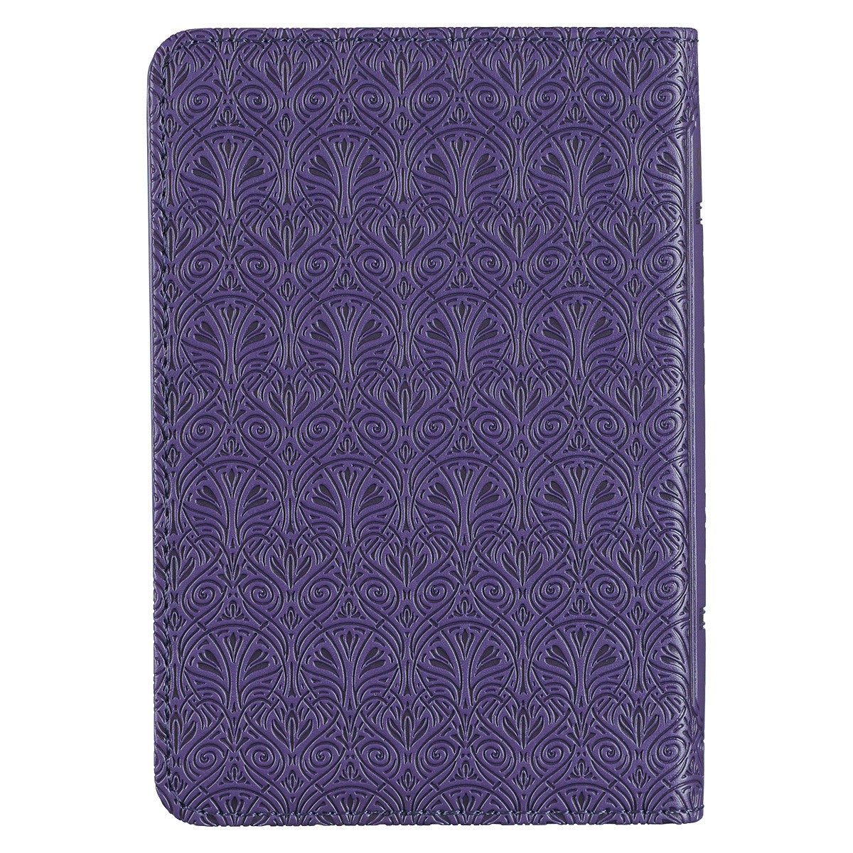 Mini Pocket Bible KJV Purple Faux Leather