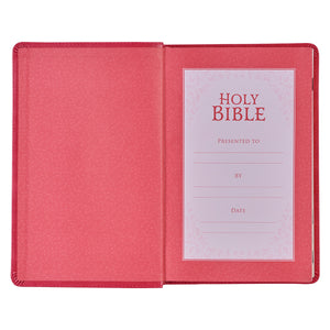 Pink Thumb Index KJV Gift Deluxe Bible